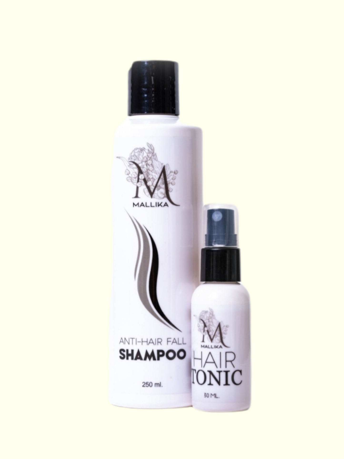 Mallika Hair Shampoo 250 ml + Hair Tonic 30 ml Set