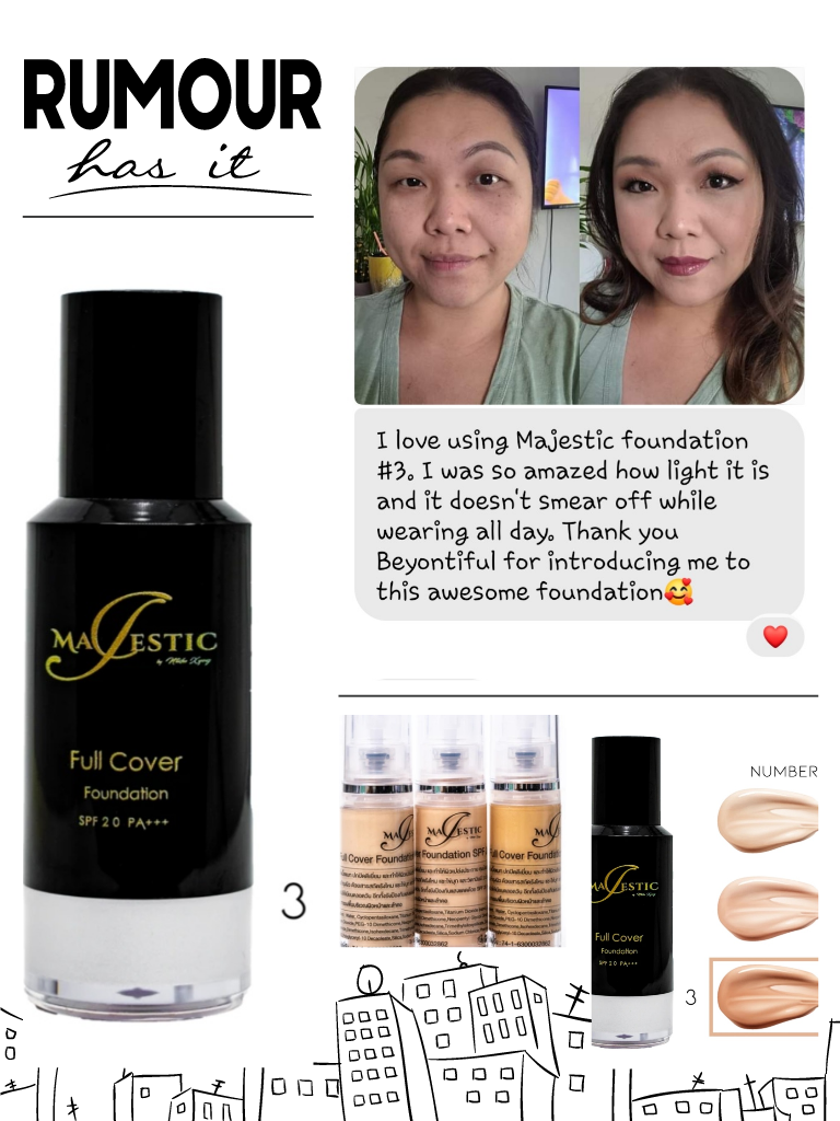 Pre-Order Majestic Full Cover Foundation